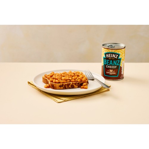 Heinz Cathedral City Cheesy Baked Beans 390g