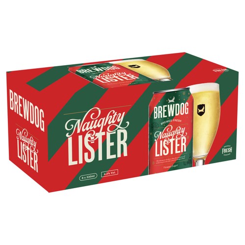 BrewDog Naughty Lister 8 x 330ml