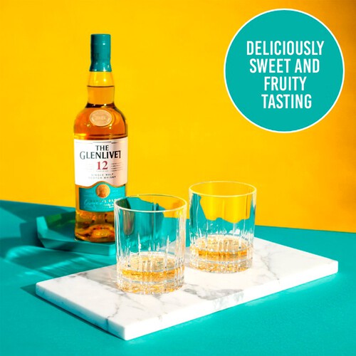 The Glenlivet 12 Year Old Single Malt Scotch Whisky