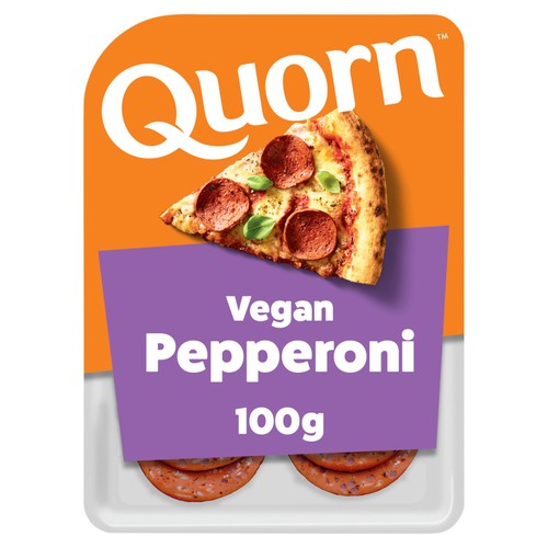 Quorn Pepperoni Vegan Deli Slices 100g