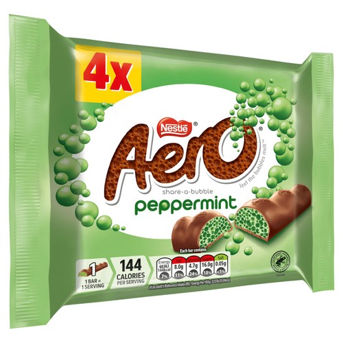 Aero Peppermint Mint Chocolate Multipack 4 Pack