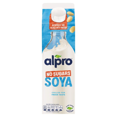 Alpro Soya No Sugars Chilled Drink