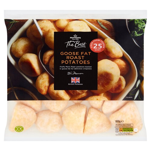 Morrisons The Best Goose Fat Roast Potatoes 