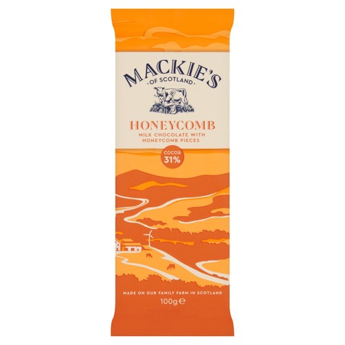 Mackie's of Scotland Honeycomb Milk Chocolate