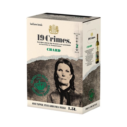 19 Crimes Chardonnay Bag In Box 1.5L