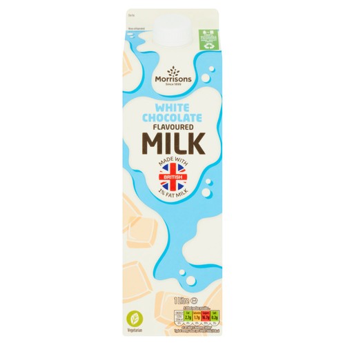 Morrisons White Chocolate Flavoured Fresh Milk 