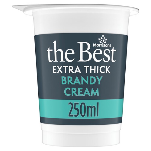 Morrisons The Best Extra Thick Brandy Cream 