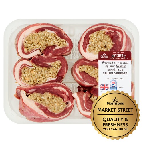 Market Street British Spring Lamb Stuffed Breast