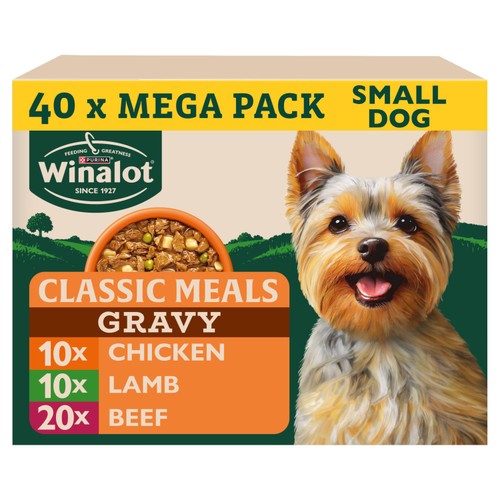 Winalot Meaty Chunks Small Dog Mixed In Gravy Dog Food