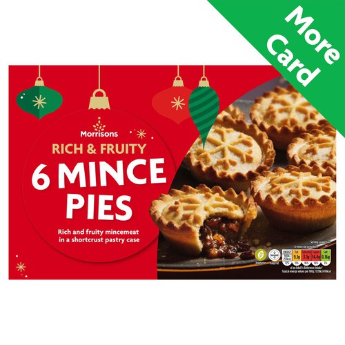 Morrisons Rich & Fruity Mince Pies       