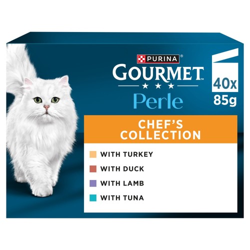Gourmet Perle Chef's Collection In Gravy Wet Cat Food