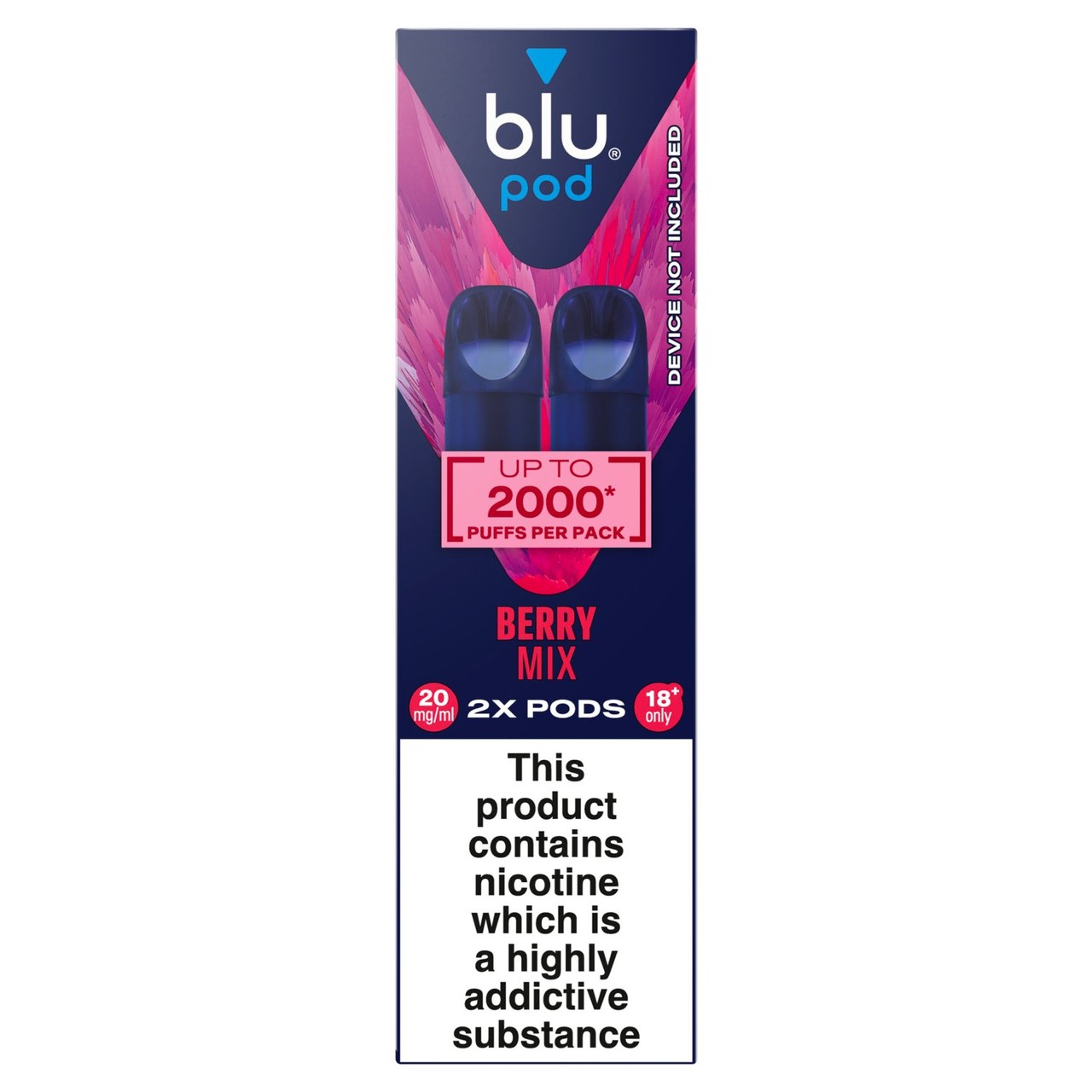 Blu Pod Berry Mix 20mg