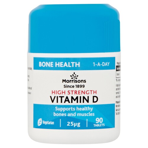 Morrisons High Strength Vitamin D Vitamins 