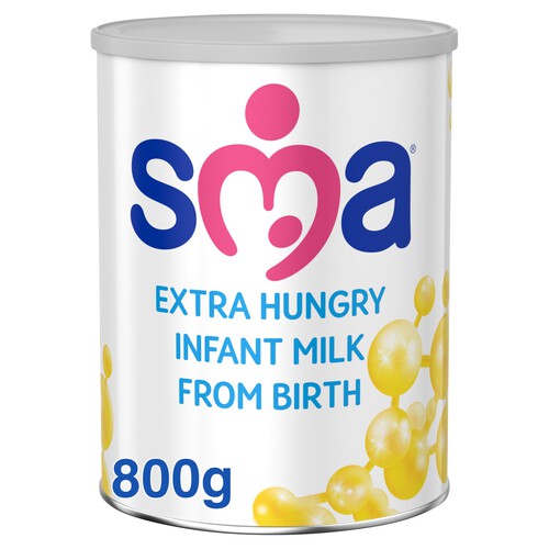 SMA Extra Hungry Baby Milk Formula From Birth