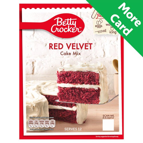 Betty Crocker Red Velvet Chocolate Cake Mix