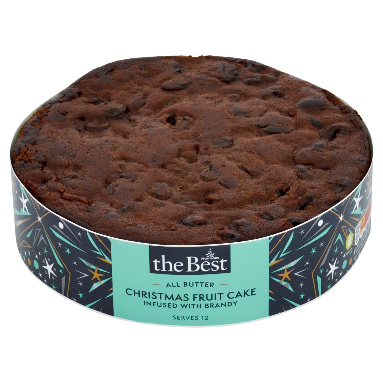 Morrisons The Best Christmas Fruit Cake Serves 12