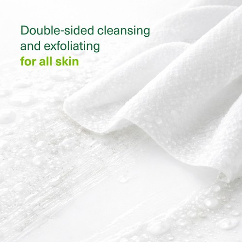 Simple Exfoliating Facial Wipes 20 Wipes