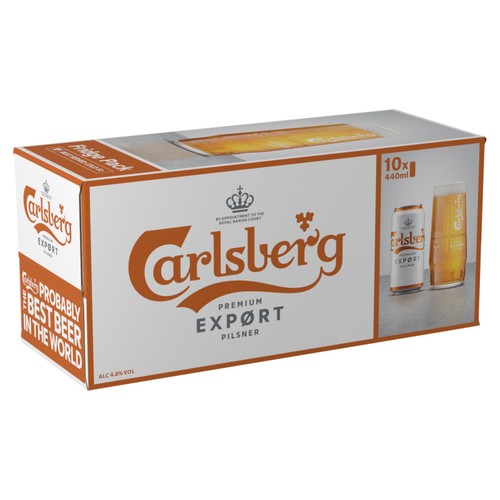 Carlsberg Export Lager Beer Cans