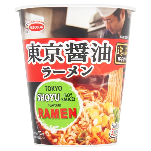 Acecook Ippin Cup Noodles Soy Sauce Flavour 