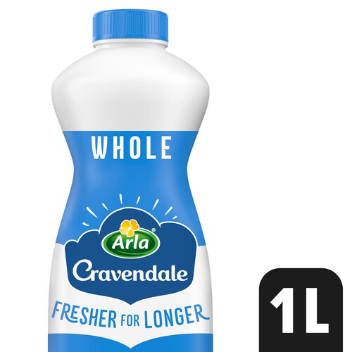 Cravendale Filtered Fresh Whole Milk Fresher for Longer