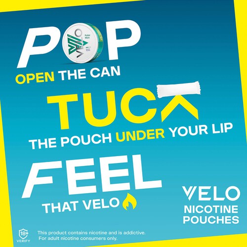 Velo Polar Mint Nicotine Pouches 6mg