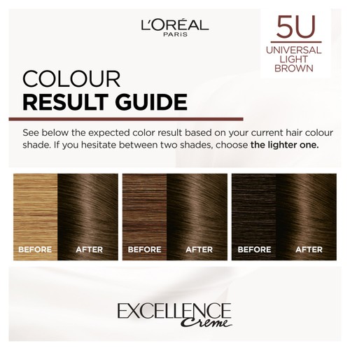 Excellence Universal Nudes Light Brown 5u