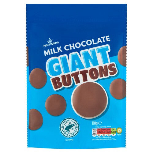 Morrisons Giant Milk Buttons 