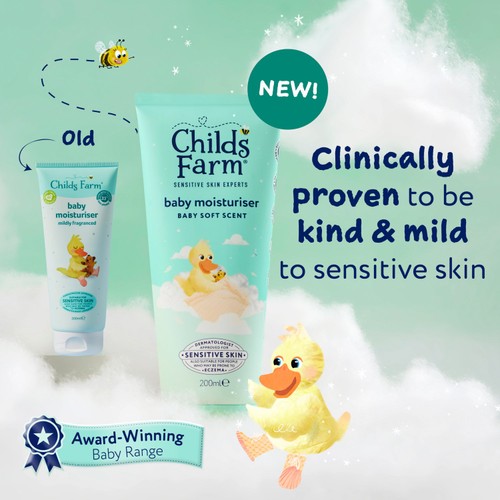 Childs Farm Baby Moisturiser Mildly Fragranced