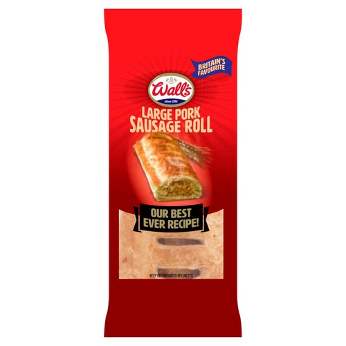 Wall's Large Sausage Roll 100g