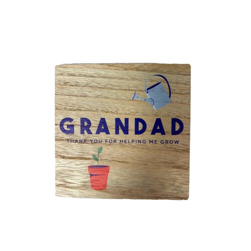 Morrisons Fathers Day Grandad Coaster