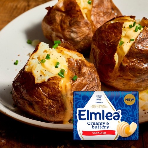 Elmlea Creamy & Buttery Unsalted Block   250g