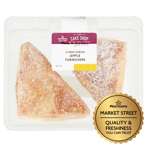 Market Street Fresh Cream Apple Turnover