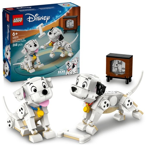 LEGO Disney Lucky and Penny 101 Dalmatians Puppies 43271