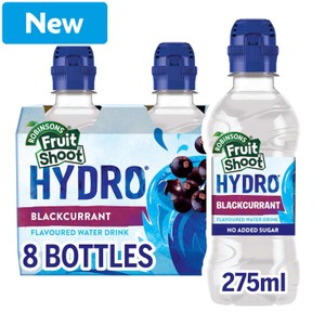 Fruit Shoot Hydro Blackcurrant Kids Water Drink 8x275ml
