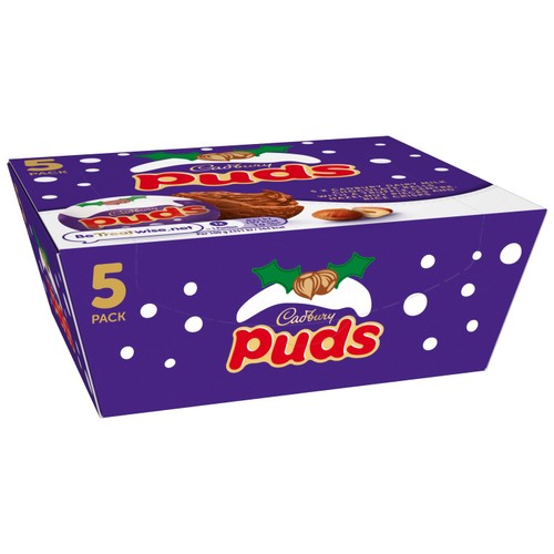 Cadbury Dairy Milk Chocolate Puds Multipack 5 x 35g