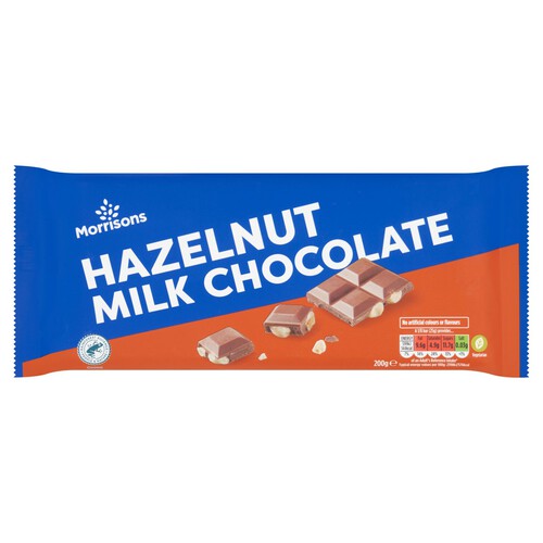 Morrisons Milk Chocolate Wholenut