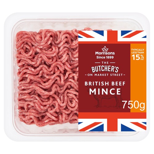 Morrisons British 15% Fat Beef Mince 