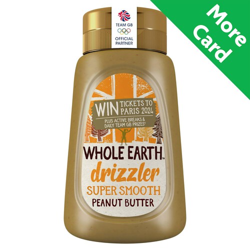 Whole Earth Drizzler Super Smooth Peanut Butter