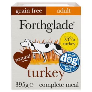 Forthglade Senior Natural Grain Free Wet Dog Food Turkey 7 yrs+