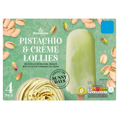 Morrisons Pistachio & Creme Lolly Limited Edition 280ml