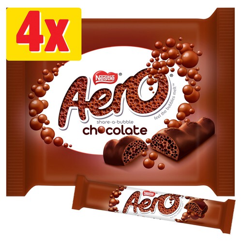 Aero Milk Chocolate Multipack 4 Pack