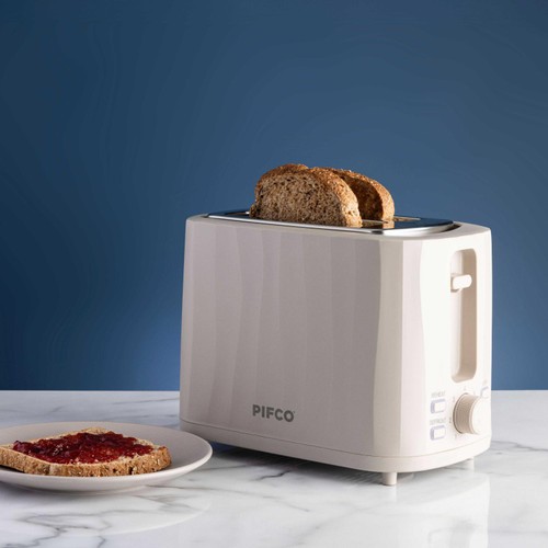 Pifco Ripple White Toaster