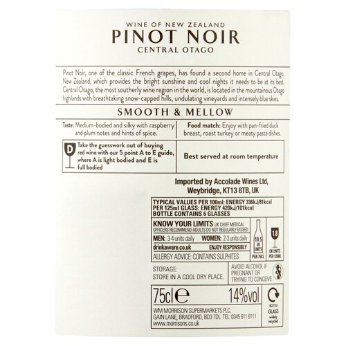 Morrisons The Best Pinot Noir       