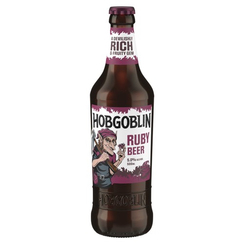 Hobgoblin Ruby Ale Beer Bottle