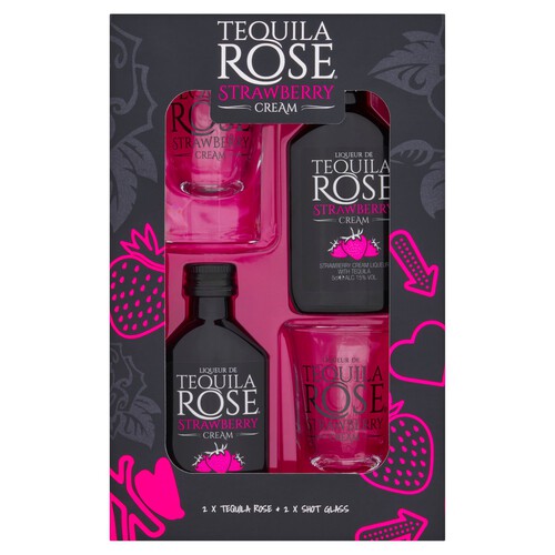 Tequila Rose And Shot Glasses Gift Set