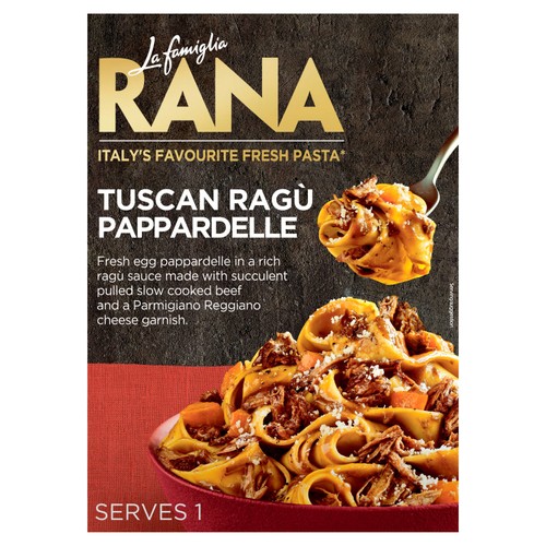 La Famiglia Rana tuscan ragu pappardelle