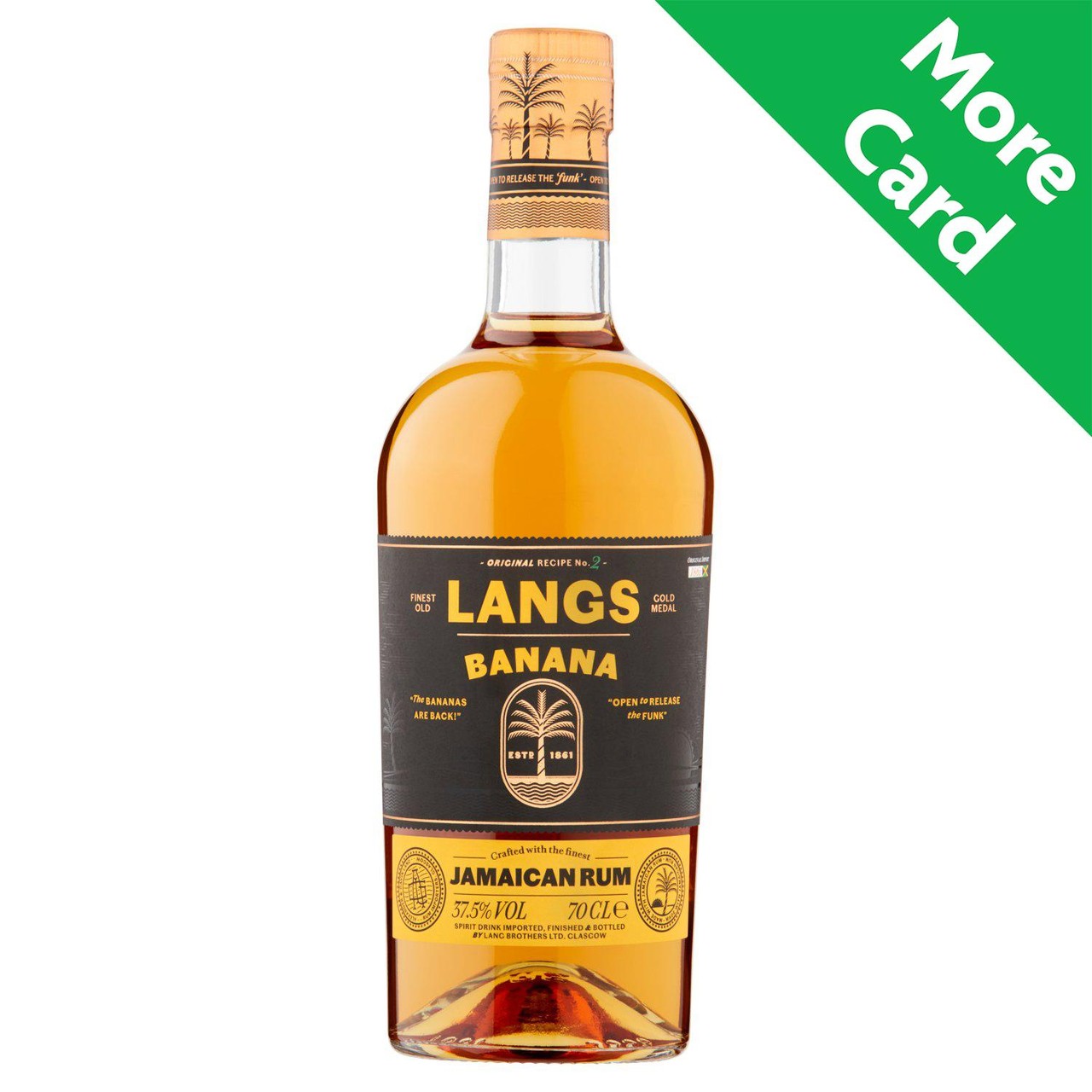 Langs Banana Rum 70CL