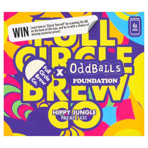 Full Circle Oddballs Hippy Jungle Pale Ale 4 x 330ml