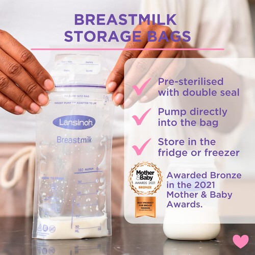 Lansinoh Breastmilk 25 Storage Bags