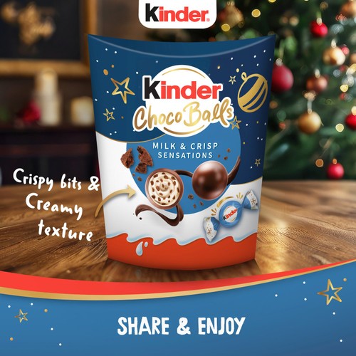 Kinder Balls Milk & Crisp Sensations  90g